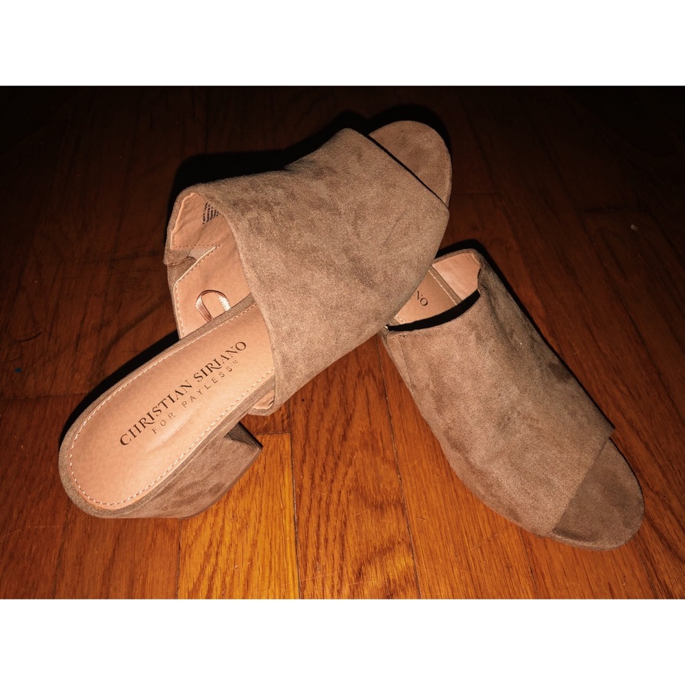 CHRISTIAN SIRIANO BLOCK HEELS